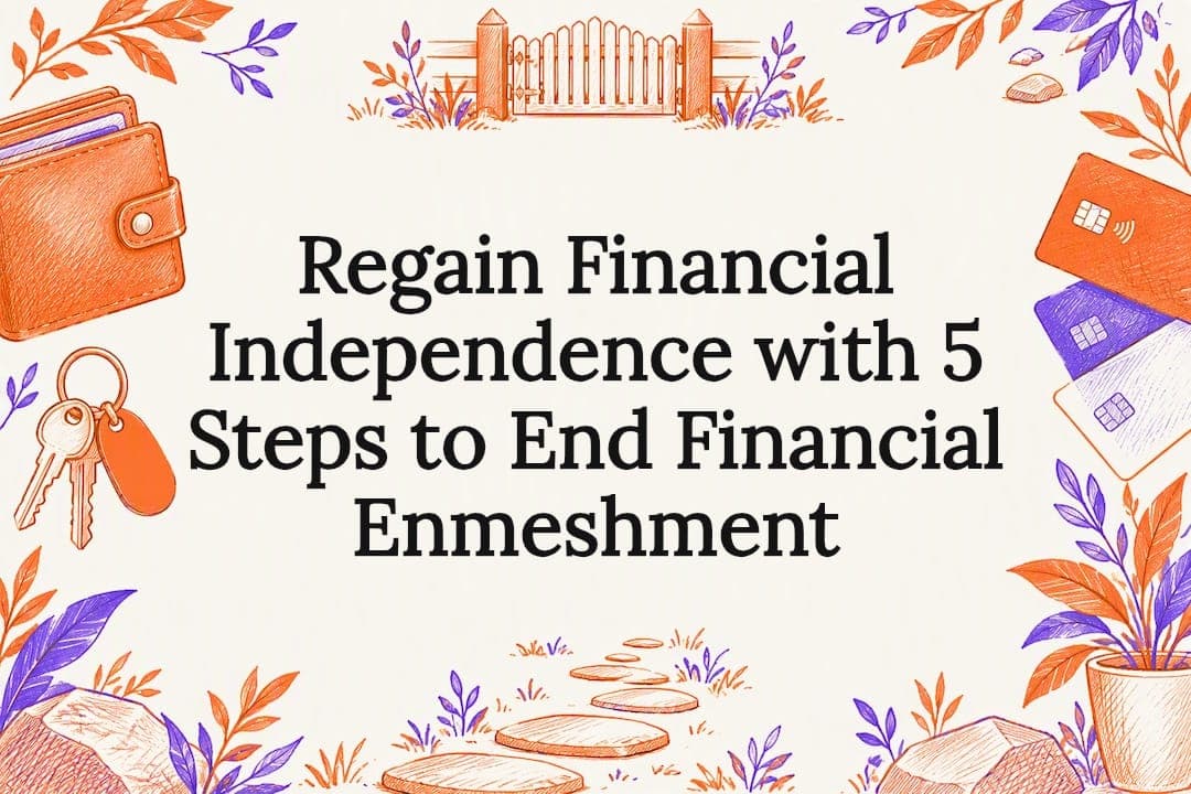 Regain Financial Independence with 5 Steps to End Financial Enmeshment