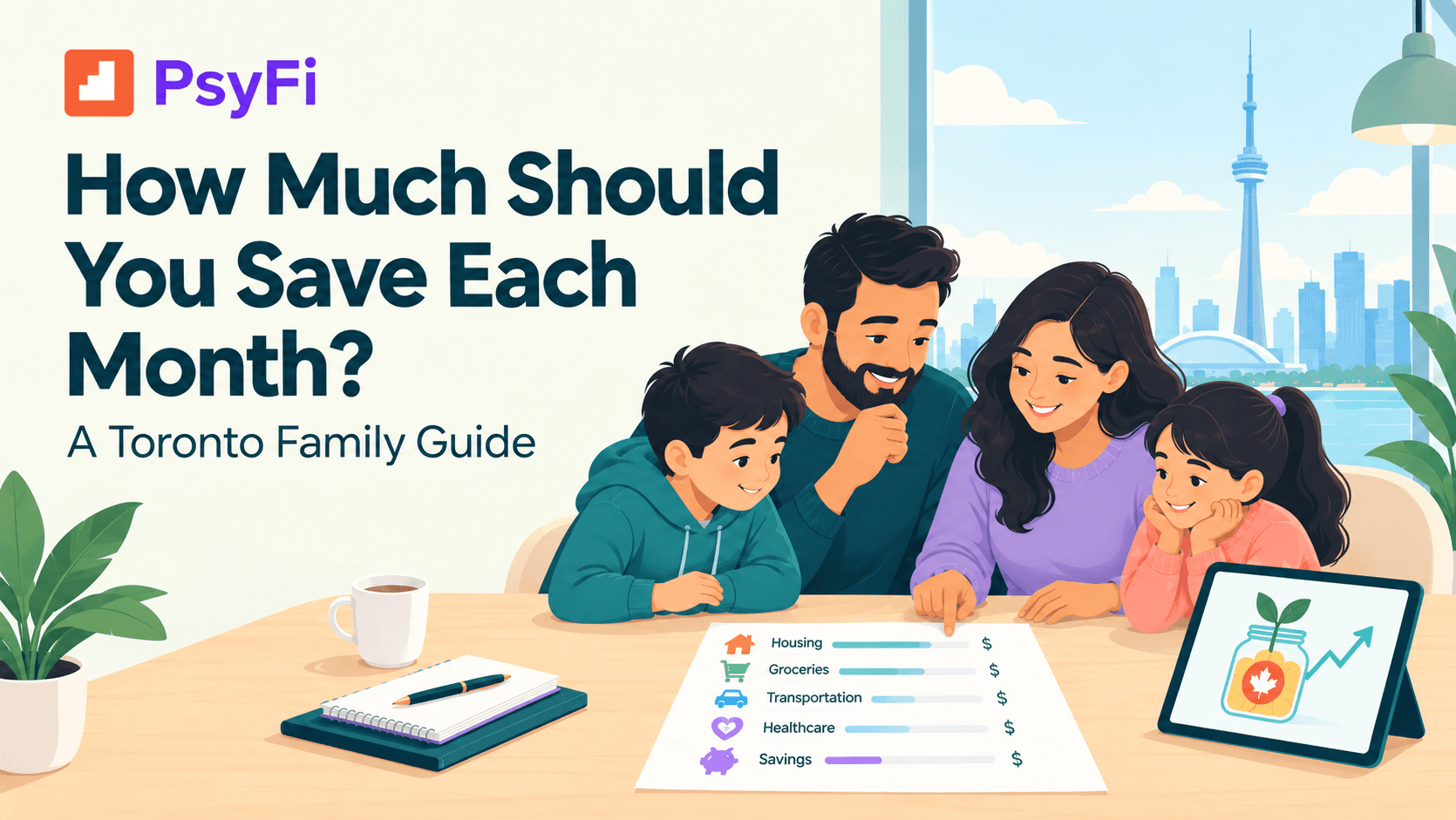 How Much Should You Save Each Month? A Complete Guide for Toronto Families