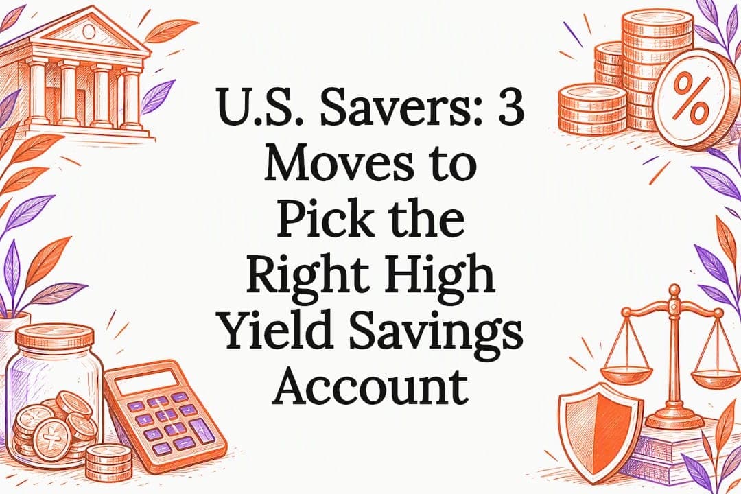 U.S. Savers: 3 Moves to Pick the Right High Yield Savings Account