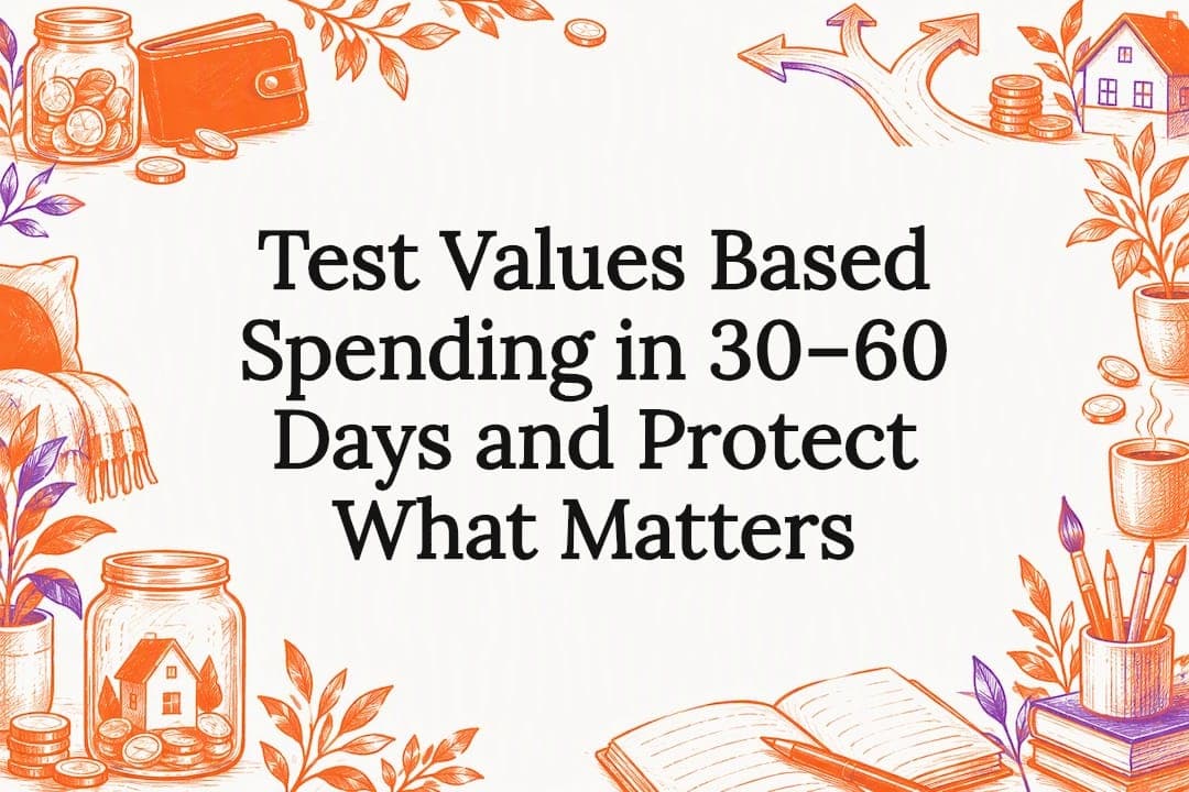 Test Values Based Spending in 30–60 Days and Protect What Matters