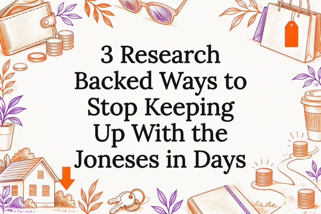 3 Research Backed Ways to Stop Keeping Up With the Joneses in Days