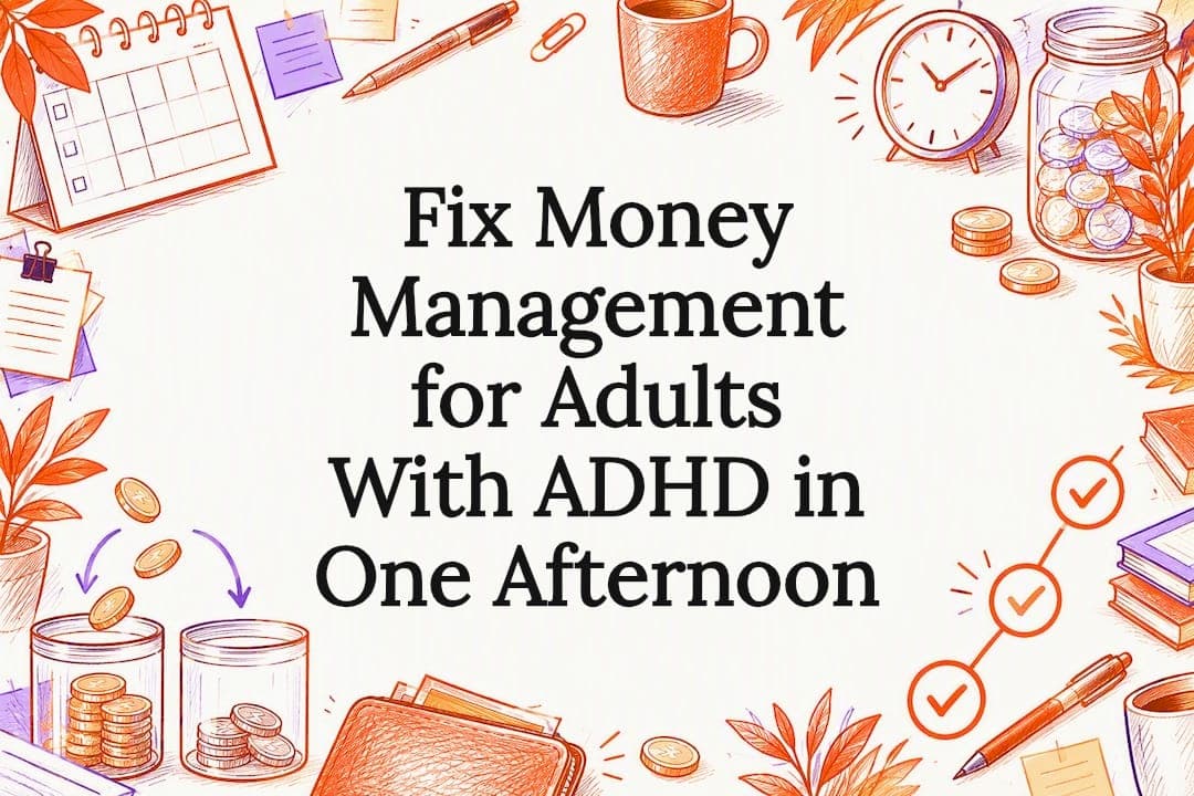 Fix Money Management for Adults With ADHD in One Afternoon
